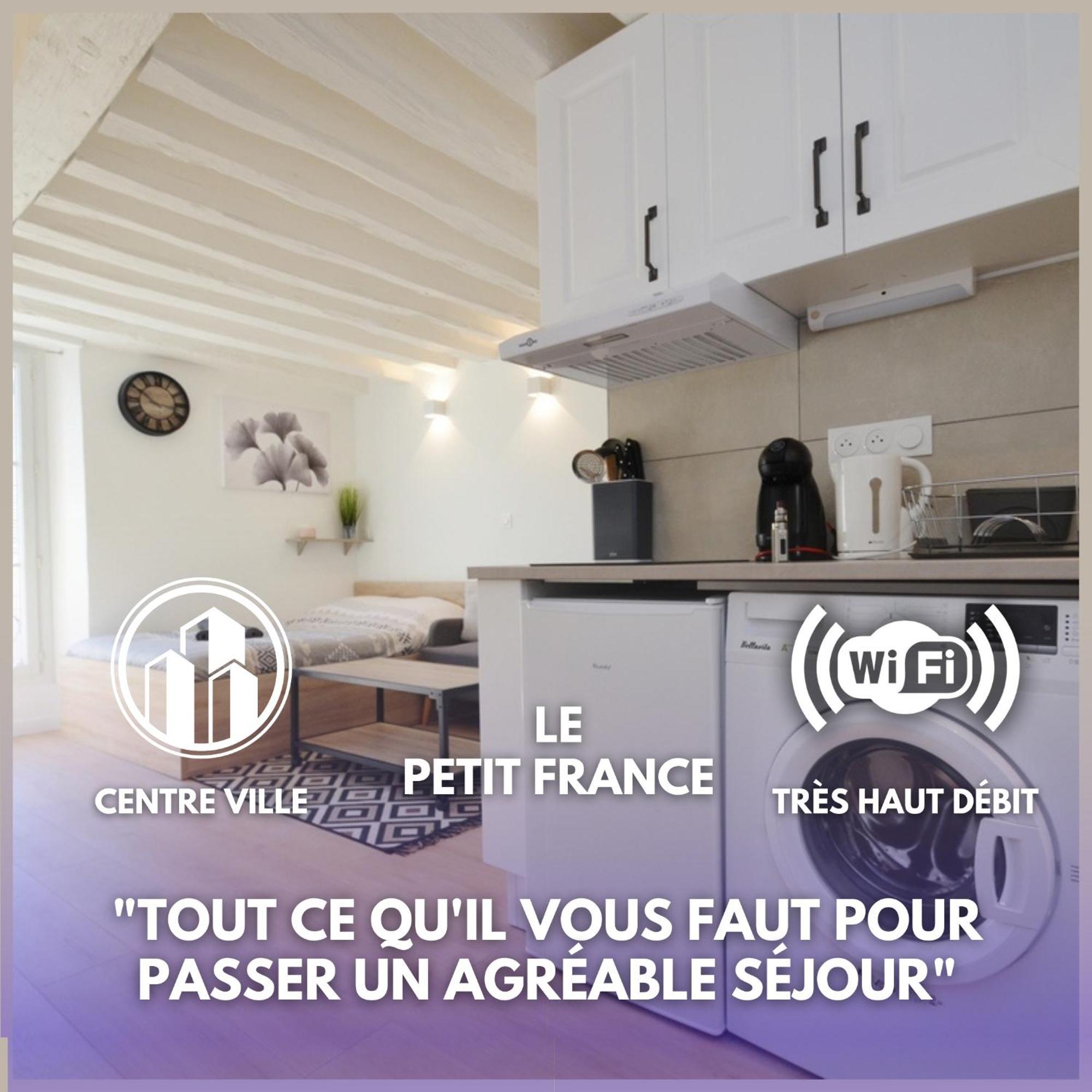 Appartamento Le Petit France - Hyper Centre De Fontainebleau - Proche Insead Esterno foto